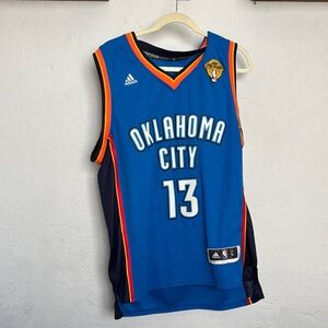 Adidas James Harden Thunder Jersey 2012 Finals